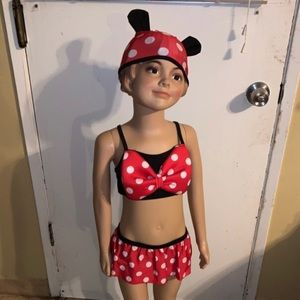 Three piece child swimsuit